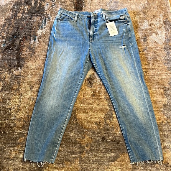 Frame Cropped Denim - Picture 1 of 5